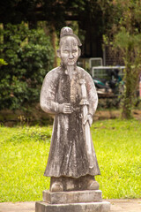 Fototapeta premium statue in the park
