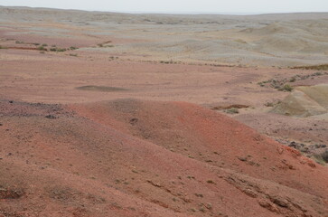 landscape in the desert
