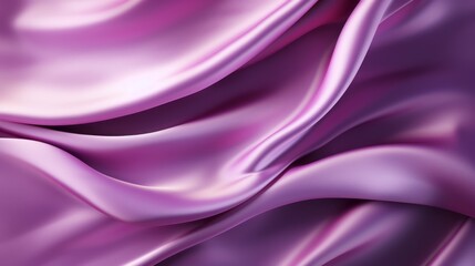Fototapeta premium Silk Unfurled, Abstract Background with Luxurious Wavy Folds of Satin Velvet Material, generative ai.