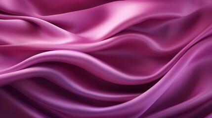 Fototapeta premium Silk Unfurled, Abstract Background with Luxurious Wavy Folds of Satin Velvet Material, generative ai.