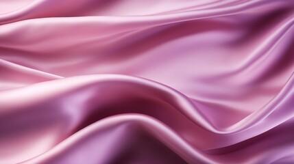 Obraz premium Silk Unfurled, Abstract Background with Luxurious Wavy Folds of Satin Velvet Material, generative ai.