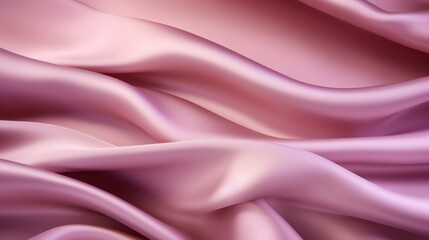 Obraz premium Silk Unfurled, Abstract Background with Luxurious Wavy Folds of Satin Velvet Material, generative ai.