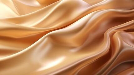 Fototapeta premium Silk Unfurled, Abstract Background with Luxurious Wavy Folds of Satin Velvet Material, generative ai.