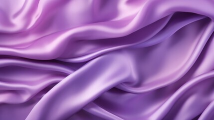 Obraz premium Silk Unfurled, Abstract Background with Luxurious Wavy Folds of Satin Velvet Material, generative ai.