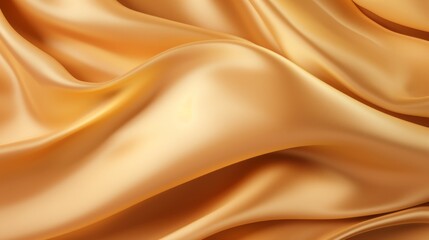 Fototapeta premium Silk Unfurled, Abstract Background with Luxurious Wavy Folds of Satin Velvet Material, generative ai.