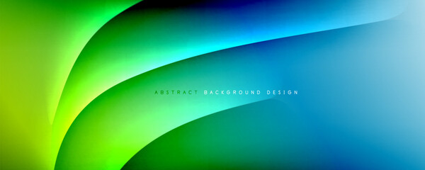 Dynamic trendy simple fluid color gradient abstract background with line effects. Vector Illustration For Wallpaper, Banner, Background, Card, Book Illustration, landing page