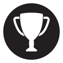 trophy icon, award vector