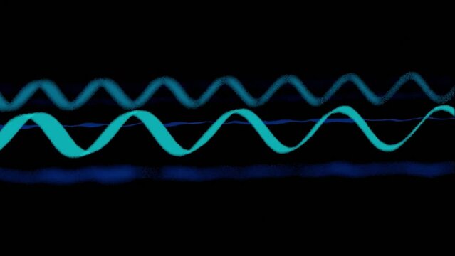 music voice sound waveform visualizer effect