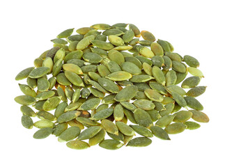 dry pumpkin seeds isolated on transparent png