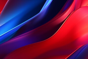 Blue red abstract background. generative ai