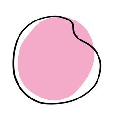 minimal colorful shape decoration