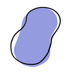 minimal colorful shape decoration