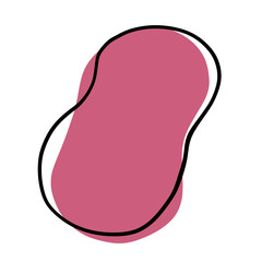 minimal colorful shape decoration