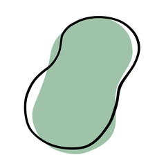 minimal colorful shape decoration