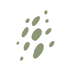 minimal colorful shape decoration