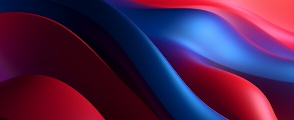 Blue red abstract background. generative ai