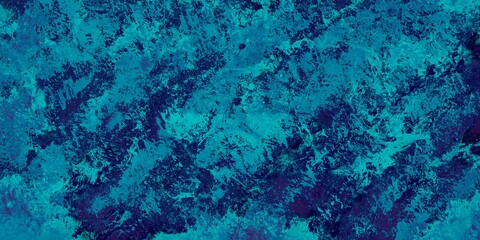 Fototapeta na wymiar deep blue scratch marble watercolor underwater blue background abstract art painting type modern design