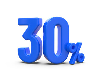 Promotion 30 Percent BlueNumber