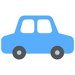 car isolated on white