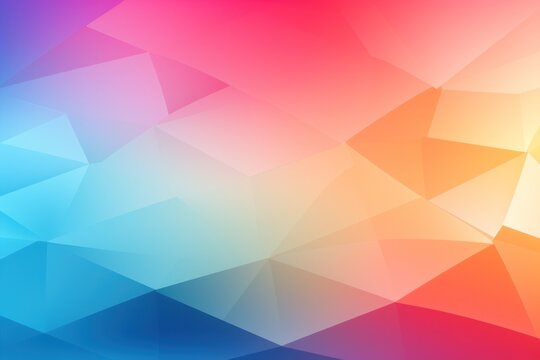 Abstract colorful rainbow gradient curve and line or prism background.