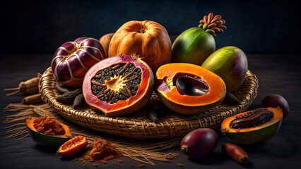 Naklejka premium Frutta varia