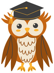 Graduation Owl Cartoon
