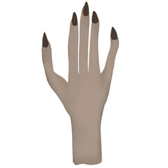 Halloween collection with hand drawn elements. 