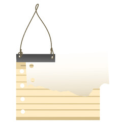 Outlined scrapbook illustration