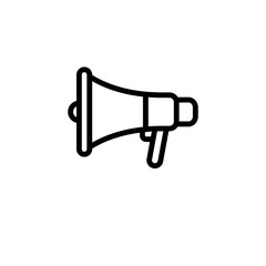 communication megaphone sign symbol vector