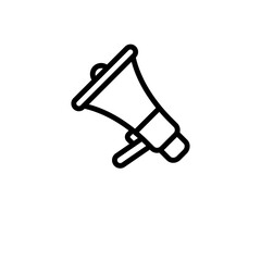 communication megaphone sign symbol vector