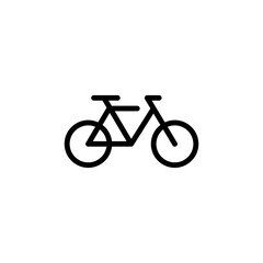 Fototapeta premium transportation bicycle sign symbol vector