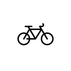 Obraz premium transportation bicycle sign symbol vector