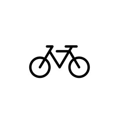 Fototapeta premium transportation bicycle sign symbol vector