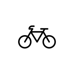 Fototapeta premium transportation bicycle sign symbol vector