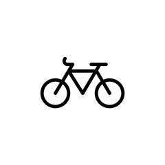 Fototapeta premium transportation bicycle sign symbol vector