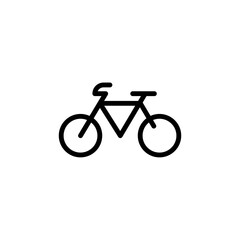 Fototapeta premium transportation bicycle sign symbol vector