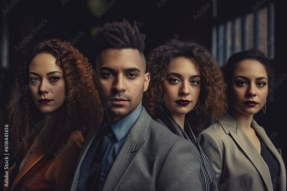 Poster a thought-provoking portrait capturing the global visionaries and trailblazers shaping the future of
