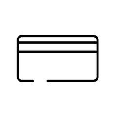 Fototapeta premium economy credit card sign symbol vector