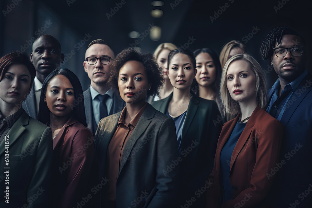 Poster a thought-provoking portrait capturing the global visionaries and trailblazers shaping the future of