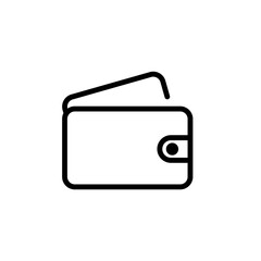 economy wallet sign symbol vector