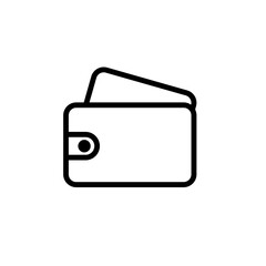 Obraz premium economy wallet sign symbol vector