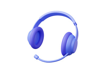Helpdesk call center customer service icon chat phone contact bubble social media on isolated background. Support consultant talk concept. minimal cartoon cute smooth. 3d render illustration © N ON NE ON
