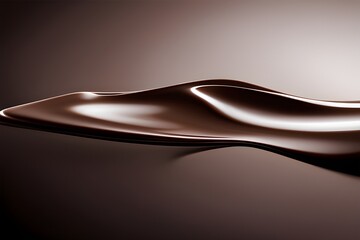 brown background chocolate water