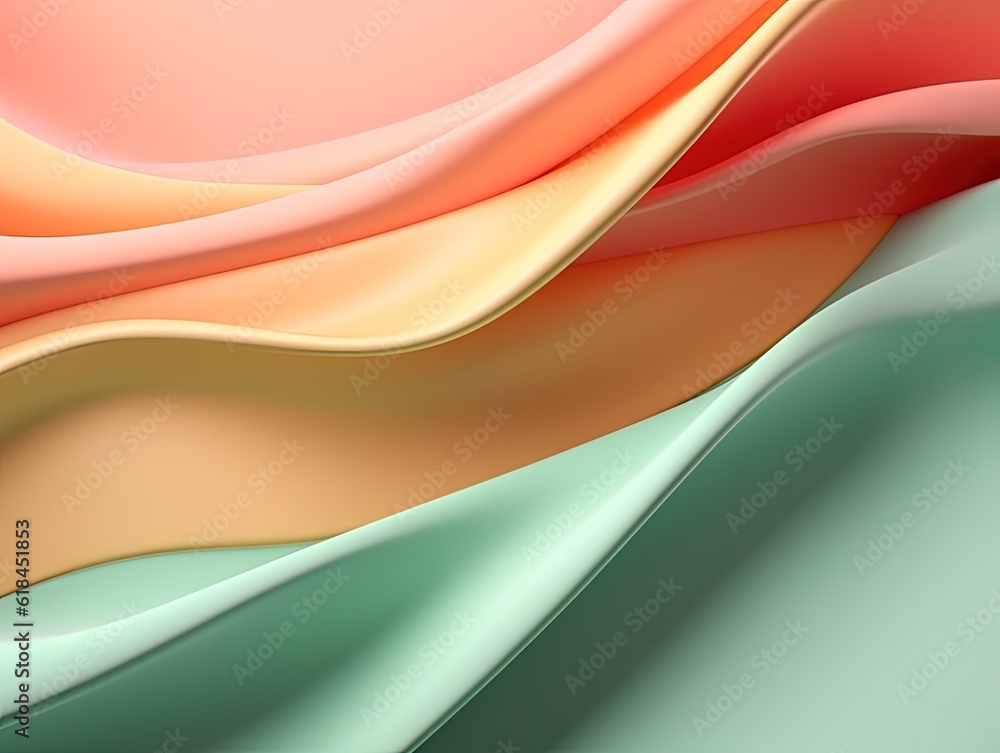 Poster ai generated illustration of an abstract background featuring a captivating blend of colors