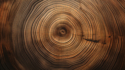 Fototapeta premium Tree ring texture.Generative AI image