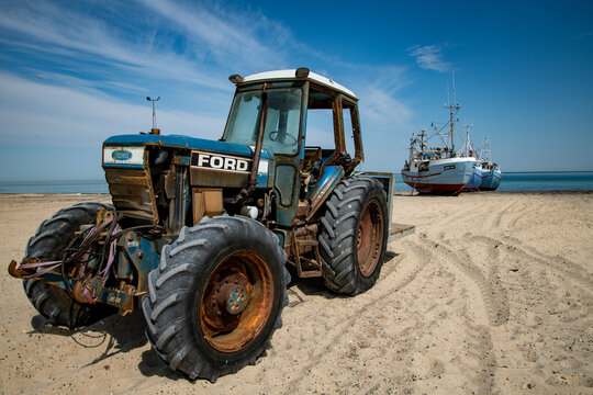 Thorup Strand is a natural harbour, Denmark's last coastal berth and the largest in Northern Europe.