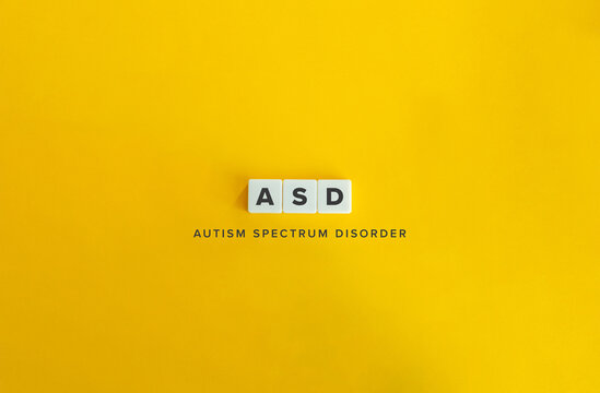 Autism spectrum disorder (ASD) Banner. 