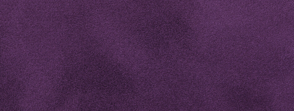 Texture of velvet matte dark purple background, macro. Suede fabric with violet pattern. Lavender backdrop,