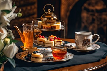 Fototapeta premium Exquisite Afternoon Tea