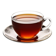 cup of tea isolated on transparent background